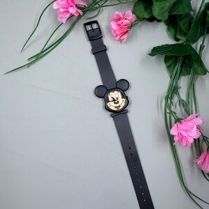 Disney Black Mickey Mouse Vintage Y2K Watch